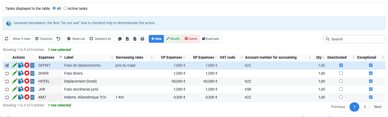 Before setting NPU, identify historic uses and the replacement expense code.